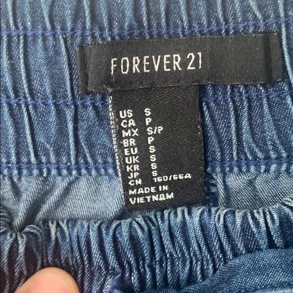 WOMENS S JEAN (drawstring) SHORTS - Picture 2 of 3